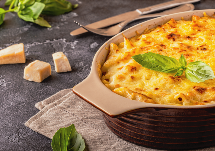 Baked-dish baked macaroni and cheese