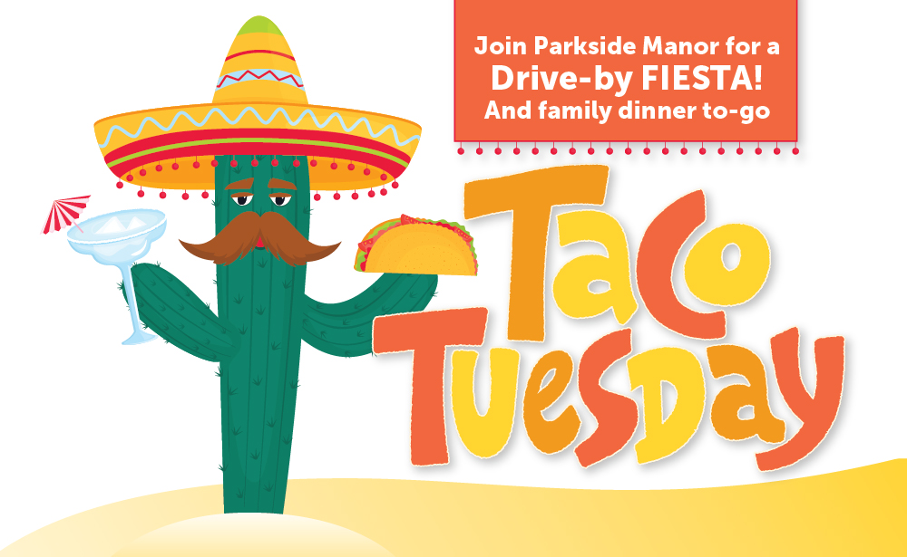 Taco Tuesday! Join us for a Fiesta To-go on April 27th