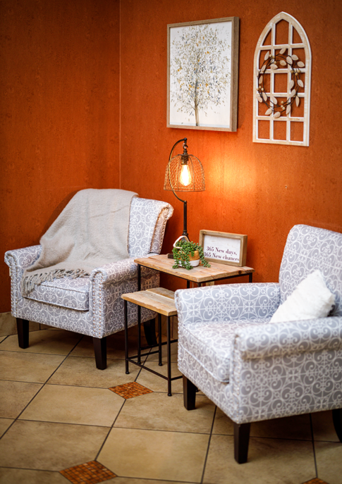 Lobby Conversation Corner