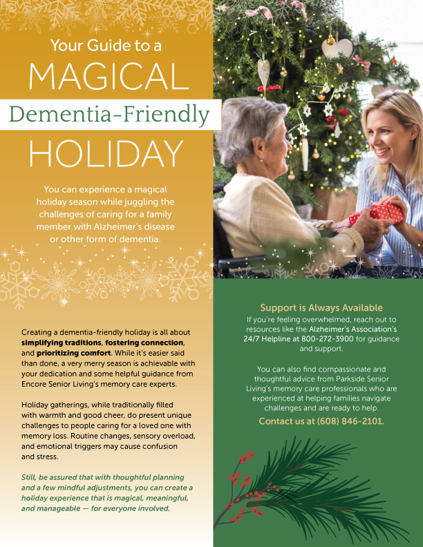 Tips for a dementia-friendly holiday
